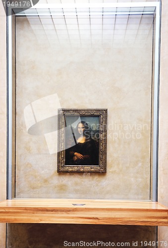 Image of mona lisa portrait