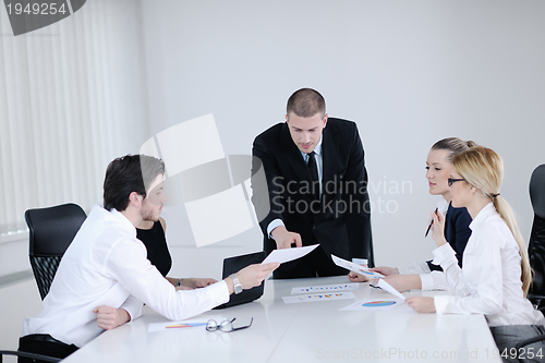 Image of business people in a meeting at office