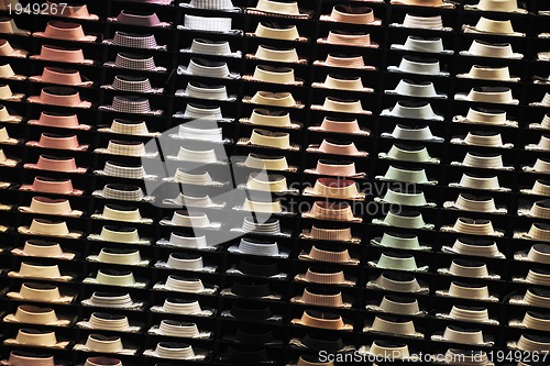 Image of Ties on the shelf of a shop