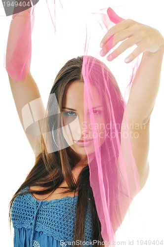 Image of woman fashion isolated one