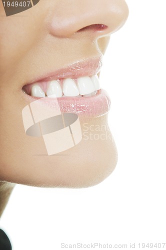 Image of healthy white smile