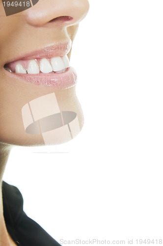 Image of healthy white smile