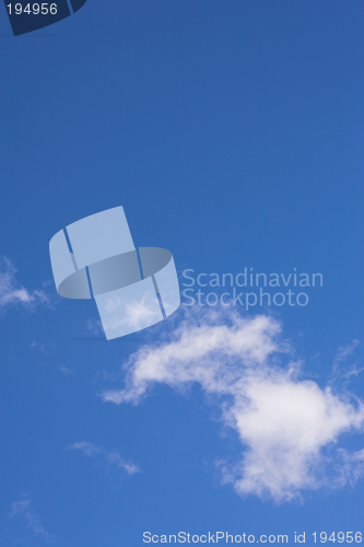 Image of Blue Sky and Clouds #1