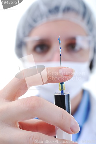 Image of injection nurse