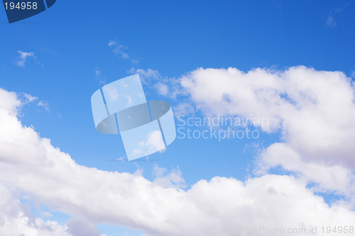 Image of Blue Sky and Clouds #5