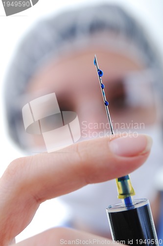 Image of injection nurse