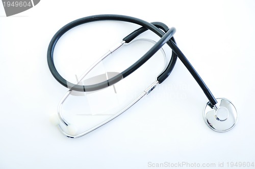 Image of stethoscope isolated 