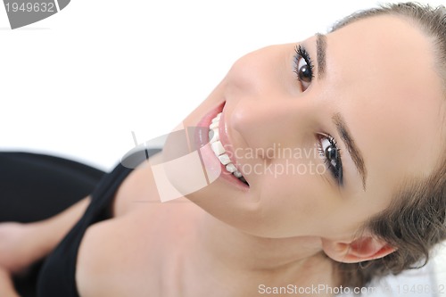 Image of woman skin care