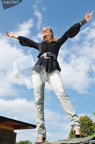 Image of woman fashion outdoor