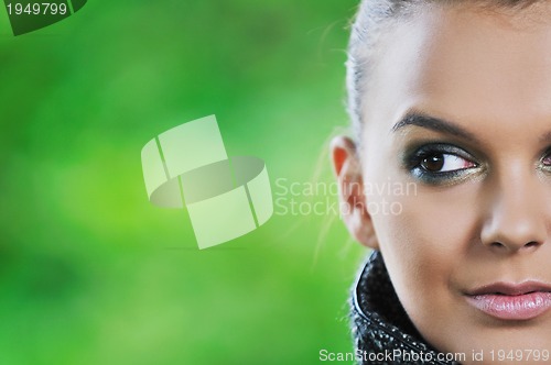 Image of woman fashion outdoor