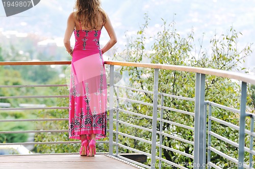 Image of woman fashion outdoor
