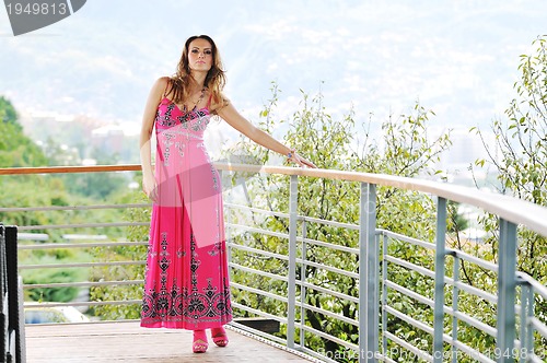 Image of woman fashion outdoor