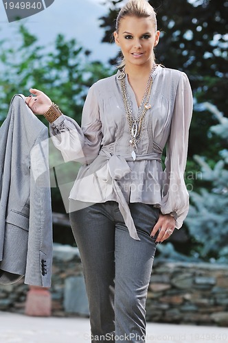 Image of woman fashion outdoor