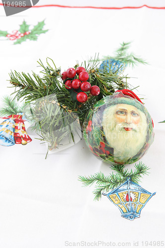 Image of Christmas decorations