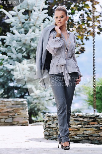 Image of woman fashion outdoor