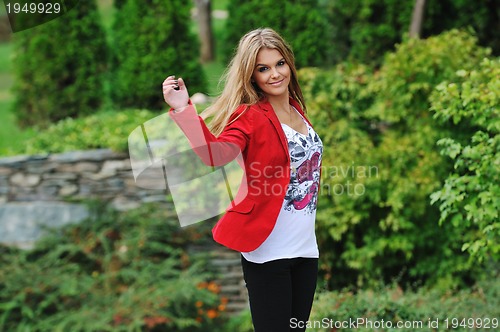 Image of woman fashion outdoor