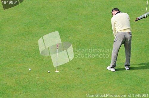 Image of golf ball game