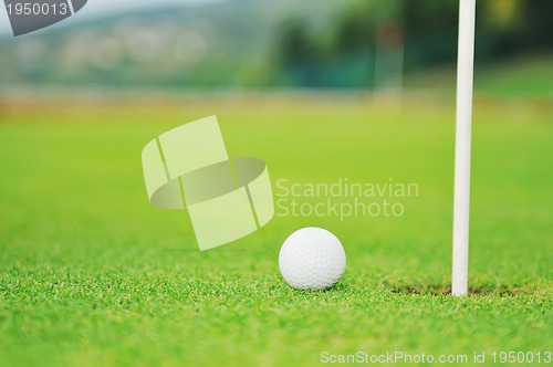 Image of golf ball game