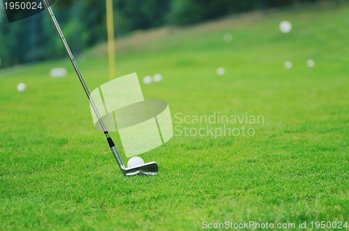 Image of golf ball game