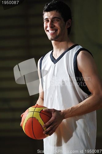Image of basket ball game player portrait