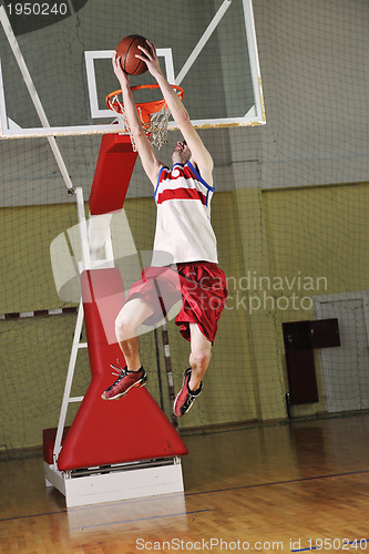 Image of basketball jump