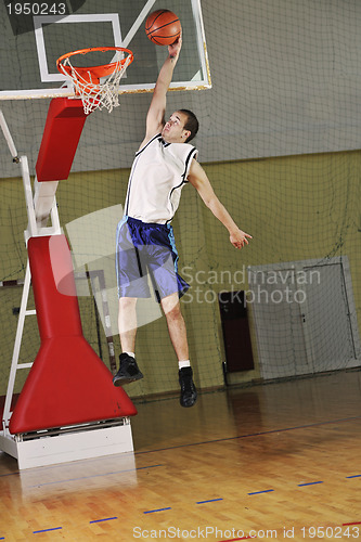 Image of basketball jump