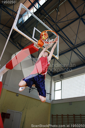 Image of basketball jump