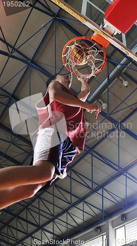 Image of basketball jump