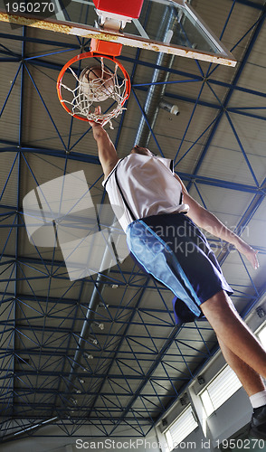 Image of basketball jump