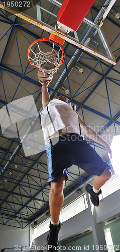 Image of basketball jump