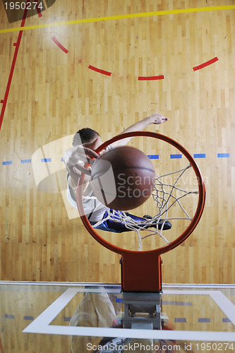 Image of basketball jump