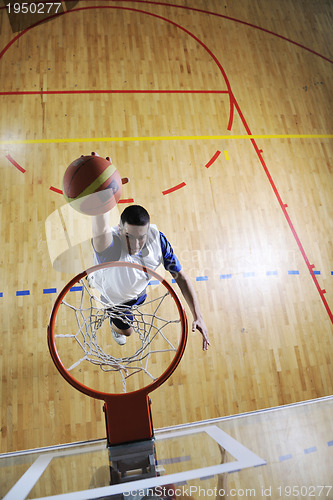 Image of basketball jump