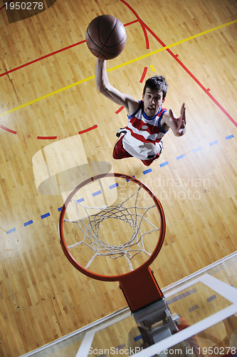 Image of basketball jump