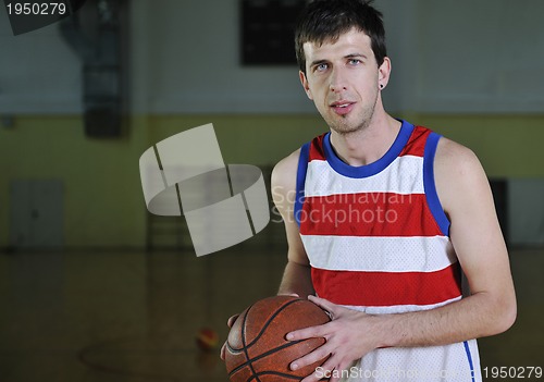 Image of basketball man portrait