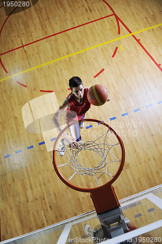 Image of basketball jump