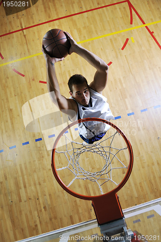 Image of basketball jump