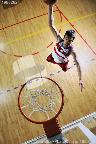 Image of basketball jump