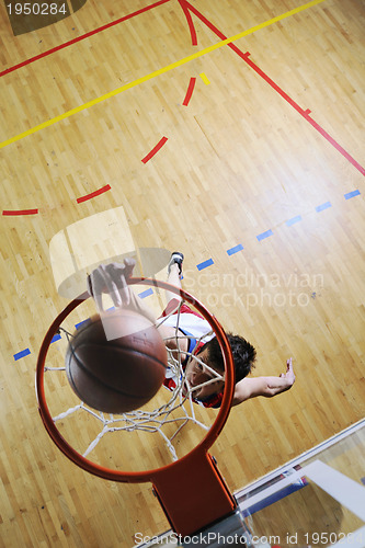 Image of basketball jump