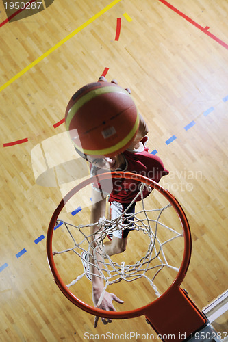 Image of basketball jump