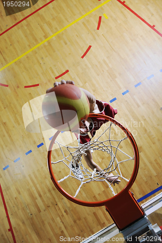 Image of basketball jump