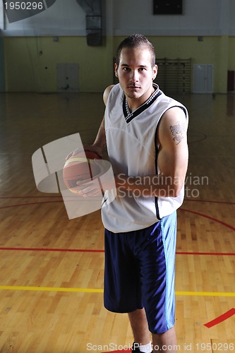 Image of basketball man portrait