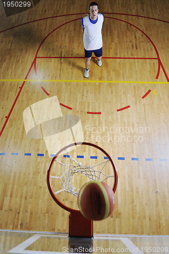 Image of basketball player shooting