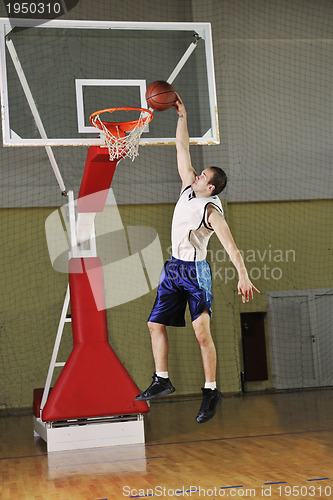 Image of basketball jump