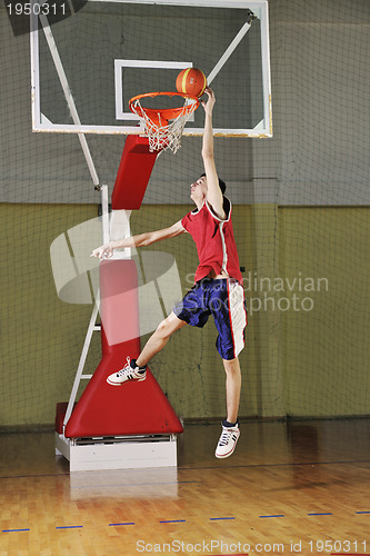 Image of basketball jump