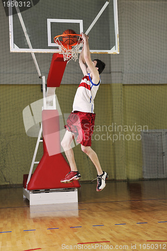 Image of basketball jump