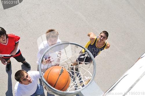 Image of street basketball