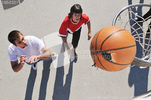 Image of street basketball