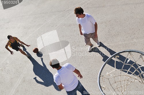 Image of street basketball