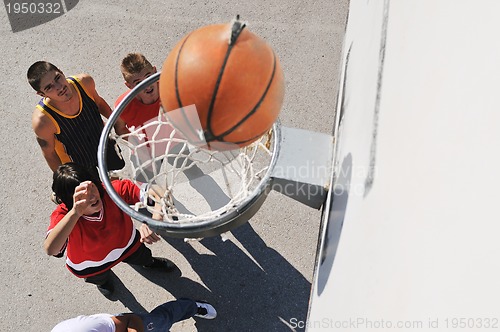 Image of street basketball