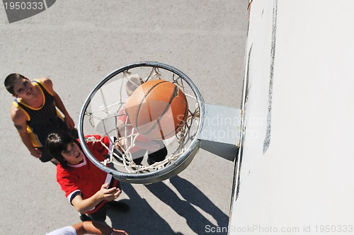 Image of street basketball